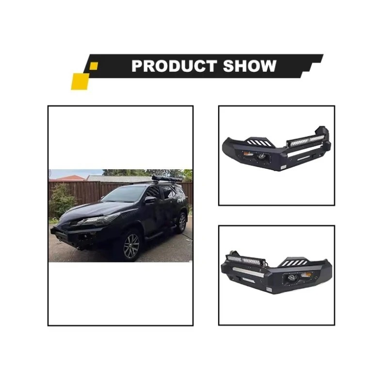 Exterior Accessories Car Bull Bar 4x4 Offroad Accessories for  Fortuner Front Bumper